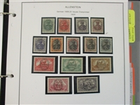 Amazing Occupation/Plebiscite Collection, WW1 and WW2 (Est $900-1200)
