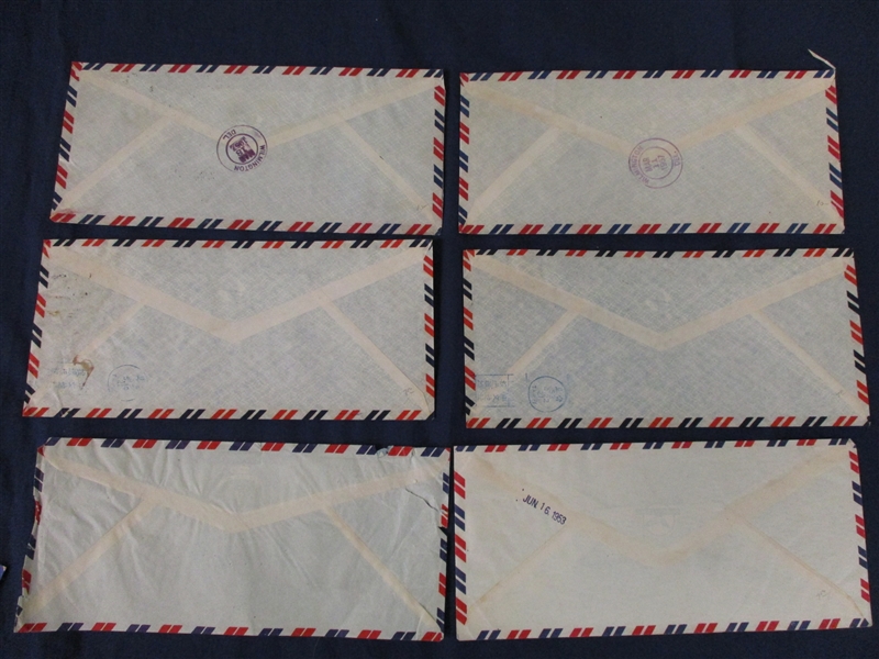 China ROC Cover Group, 1950-70's (Est $$80-120)