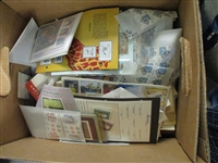Mint and Used Foreign Lot in Banker Box (Est $300-400)