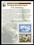 USA Scott RW75 (See Note After) Anniversary Sheet (SCV $125)