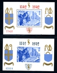 Belgium (See Note After) B303-B304 Souvenir Sheets MNH (SCV $1000)