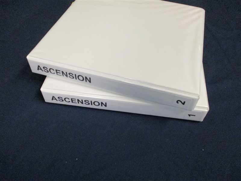 Ascension Mostly Mint Collection on Homemade Pages to 1980's (Est $150-250)