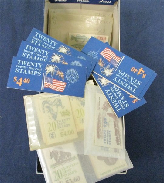 USA Booklets, 8¢ to 22¢ Era (Face $500)