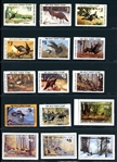Wild Turkey Stamps, 1976-1986, Unused (Est $60-80)
