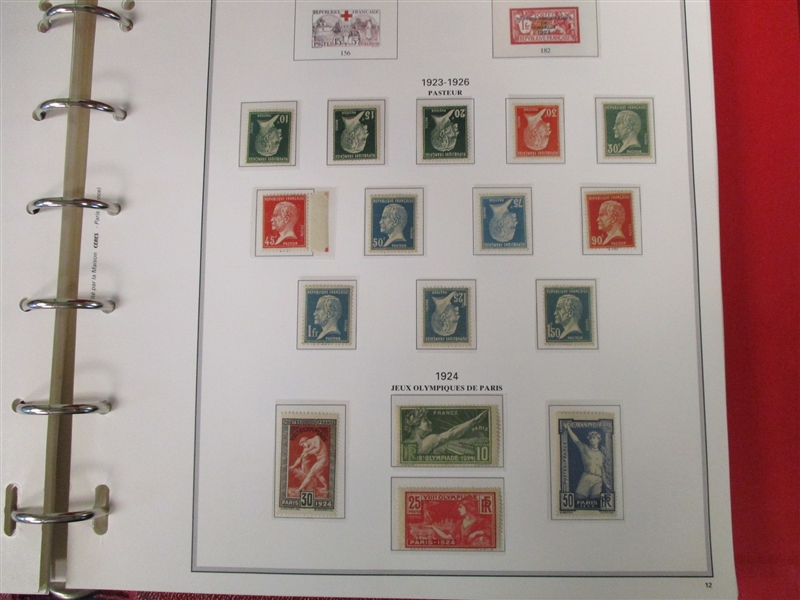 Fabulous France Collection in Hingeless Albums to 2000 (Est $5000-6000)