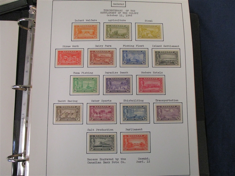 Bahamas Mint Collection 1940's to 2009 with Extras (Est $500-750)