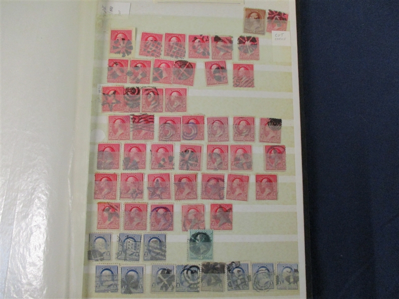 USA Mostly 19th Accumulation of Used Stamps (Est $200-250)