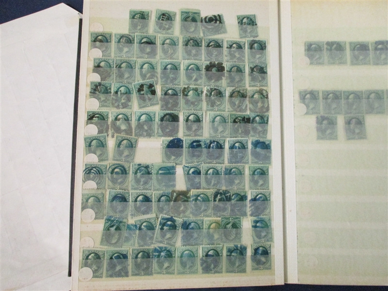 USA Mostly 19th Accumulation of Used Stamps (Est $200-250)
