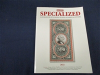 2022 US Scott Specialized Catalog - Lightly Used (Est $60-90)