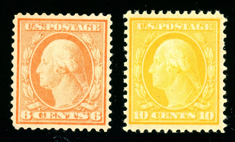 USA Scott 336, 338 MNH Fine+, 1909 Issues (SCV $310)