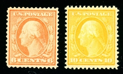 USA Scott 336, 338 MNH Fine+, 1909 Issues (SCV $310)