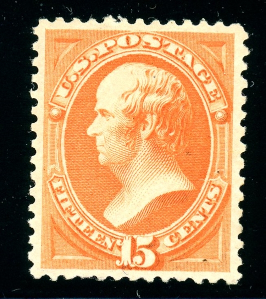 USA Scott 189 MLH VF, 15¢ Webster (SCV $180)