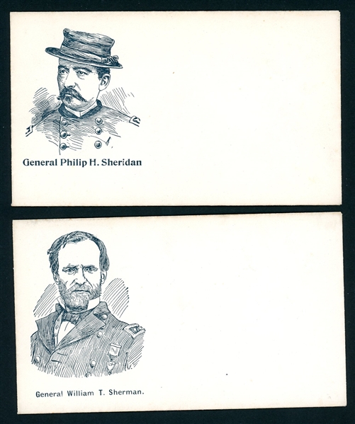 Group of 5 Unused Civil War Patriotic Envelopes (Est $50-60)