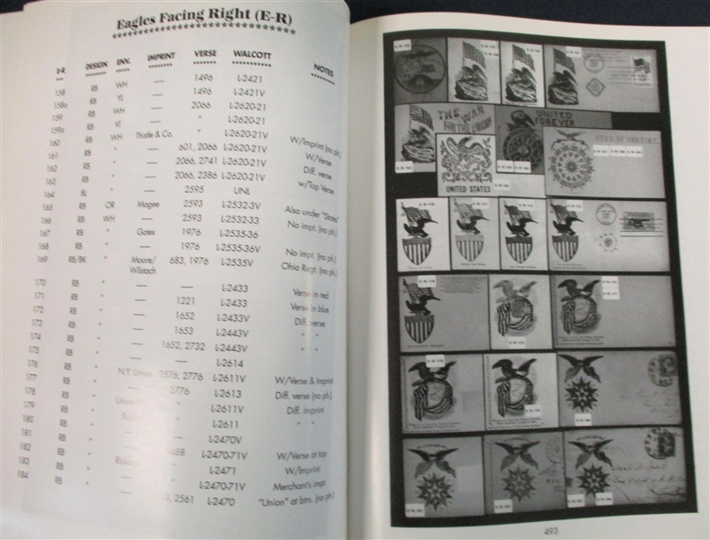 The Catalogue of Union Civil War Patriotic Covers by William R. Weiss (Est $300-400)
