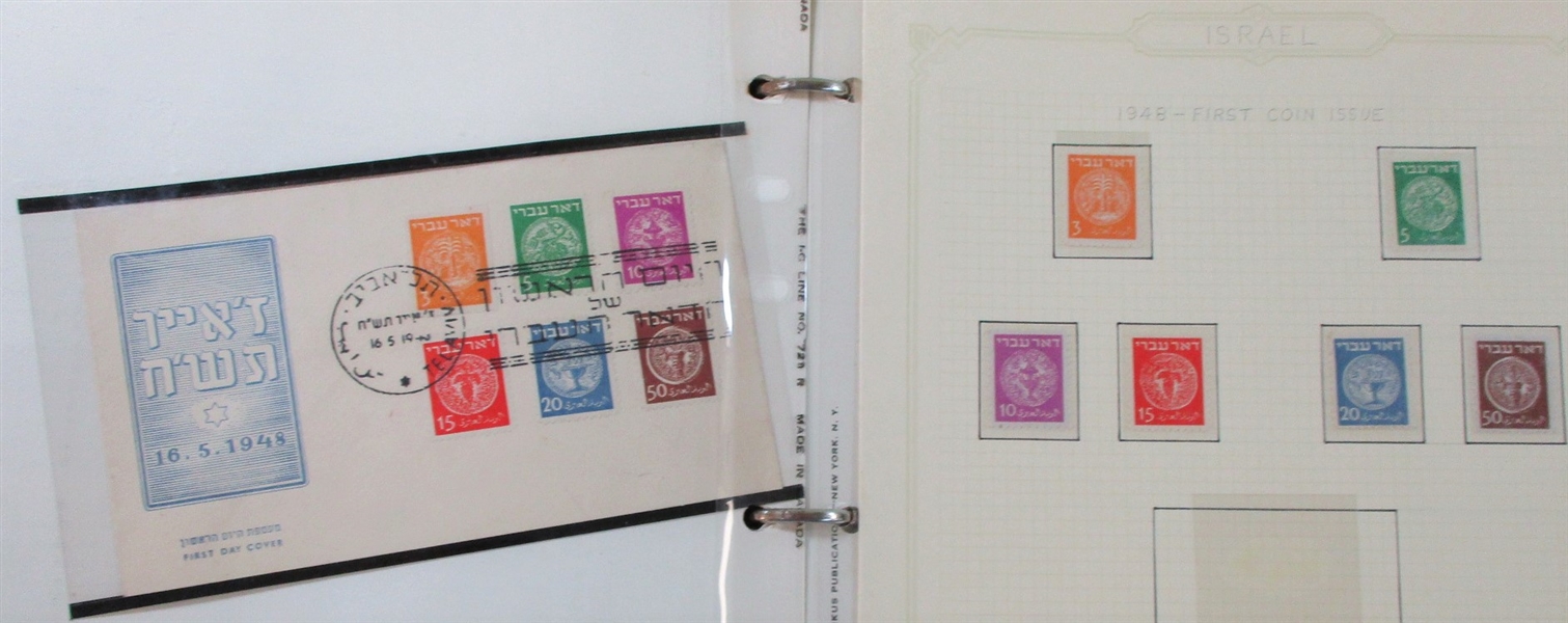 Israel Collection on Pages (Est $60-100)