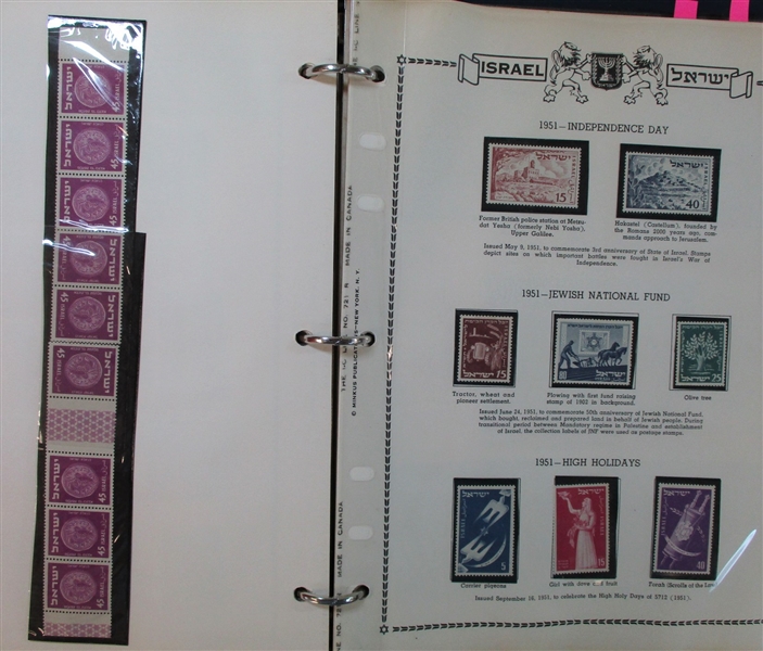 Israel Collection on Pages (Est $60-100)