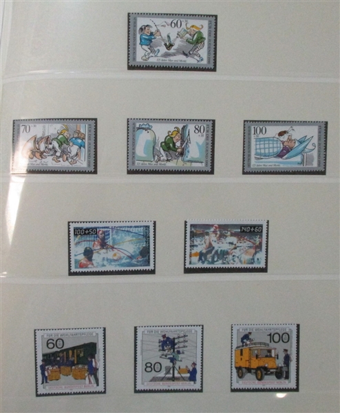Germany Berlin Collection in Lindner Hingeless Springback Album (Est $160-200)