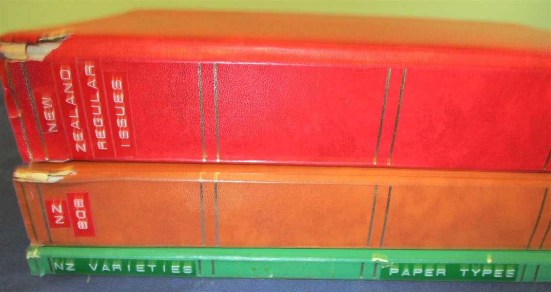 New Zealand to the 1980's in Stockbooks and More (Est $600-800)