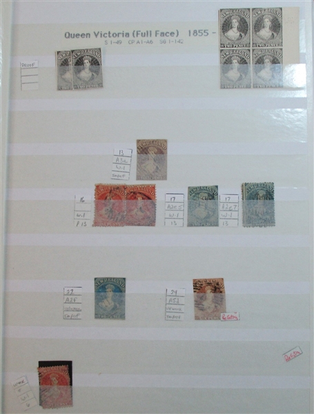 New Zealand to the 1980's in Stockbooks and More (Est $600-800)