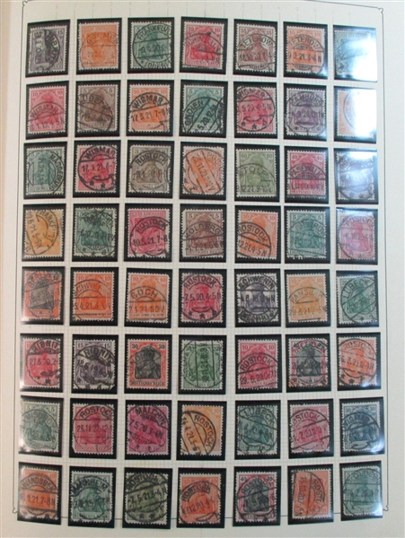 Germany Used collection in KABE Albums (Est $1250-1500) 