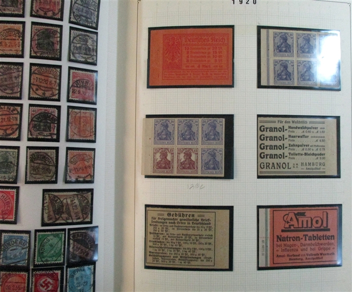 Germany Used collection in KABE Albums (Est $1250-1500) 
