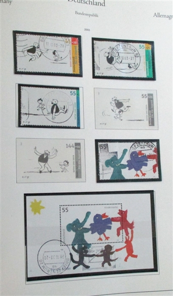 Germany Used collection in KABE Albums (Est $1250-1500) 