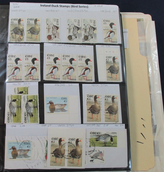 Ireland Collection of Stamps and Covers (Est $250-300)