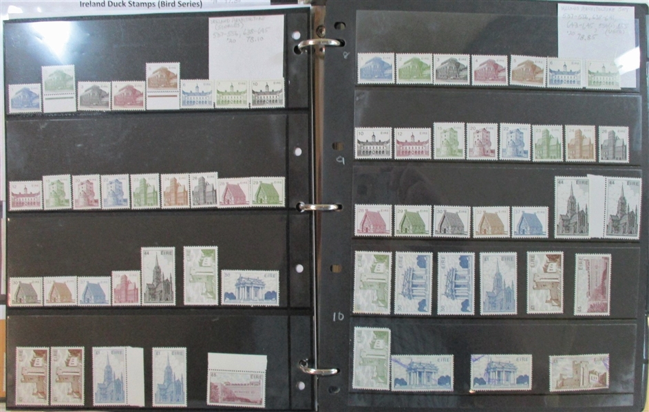 Ireland Collection of Stamps and Covers (Est $250-300)