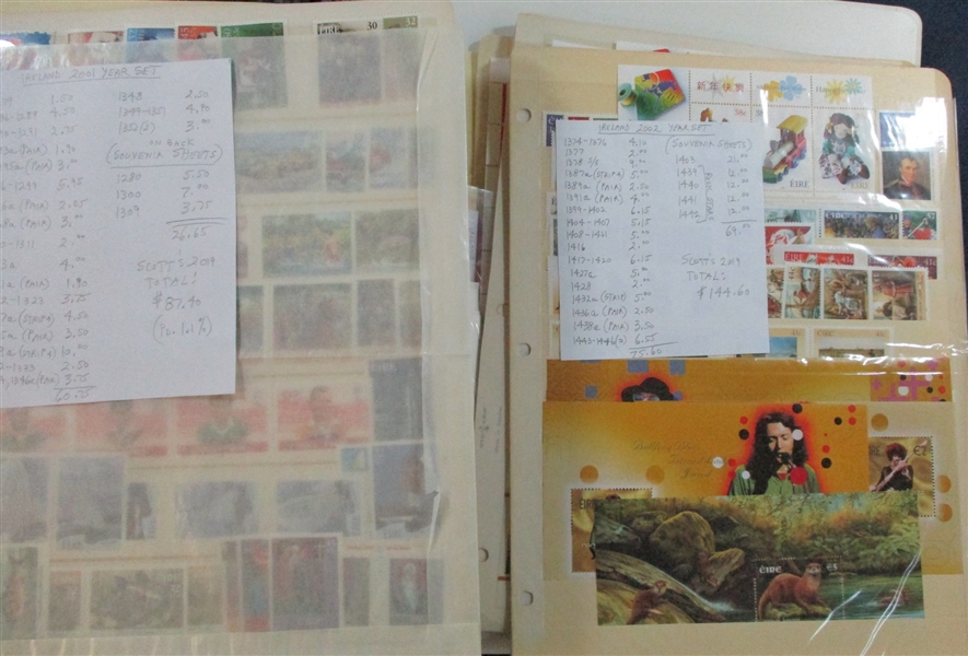 Ireland Collection of Stamps and Covers (Est $250-300)