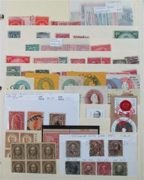 Binder #1 Holding Early to Modern, Back of Book, More! (Est $200-250)