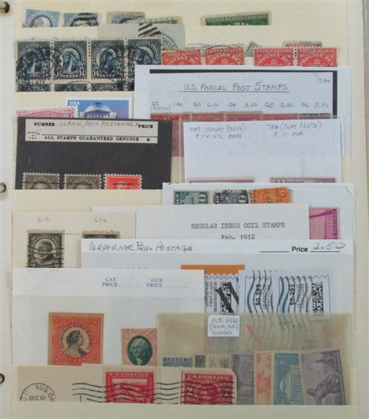 Binder #1 Holding Early to Modern, Back of Book, More! (Est $200-250)