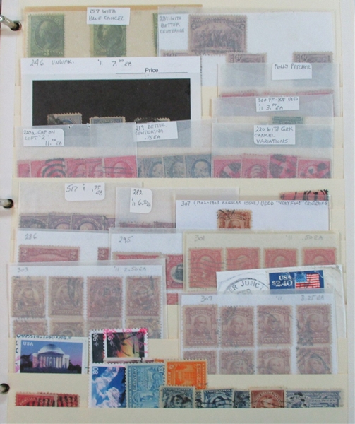 Binder #1 Holding Early to Modern, Back of Book, More! (Est $200-250)
