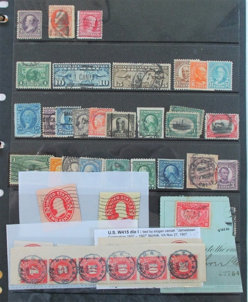 Binder #1 Holding Early to Modern, Back of Book, More! (Est $200-250)