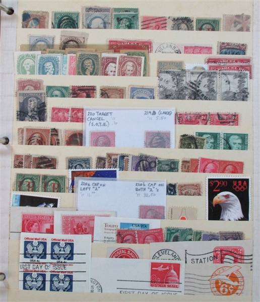 Binder #1 Holding Early to Modern, Back of Book, More! (Est $200-250)