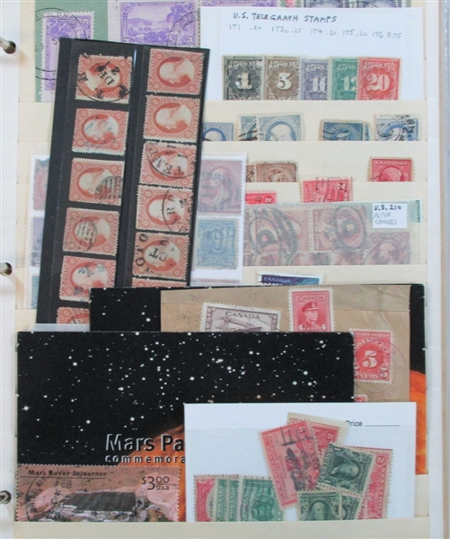Binder #1 Holding Early to Modern, Back of Book, More! (Est $200-250)