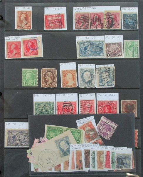 Binder #1 Holding Early to Modern, Back of Book, More! (Est $200-250)