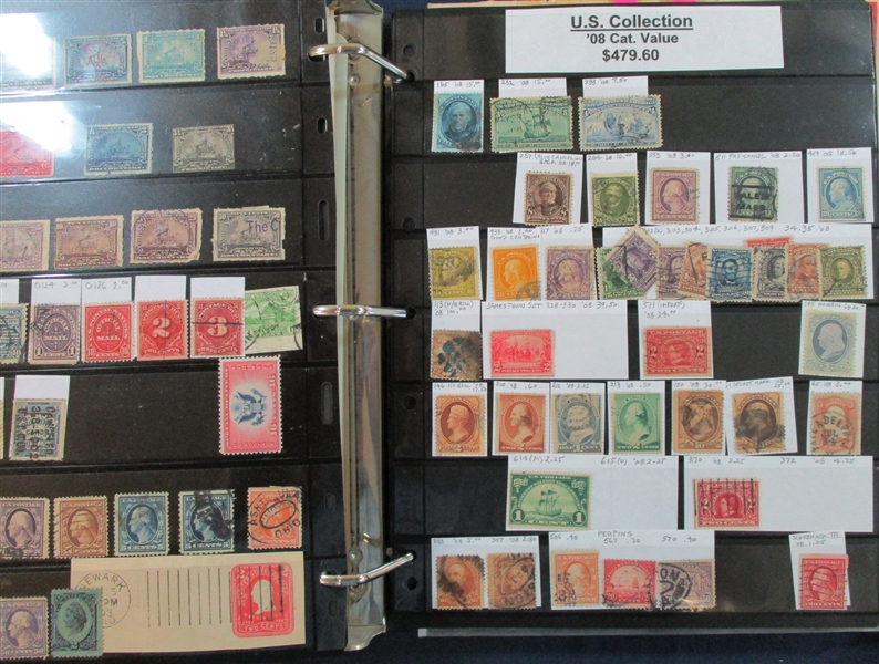 Binder #1 Holding Early to Modern, Back of Book, More! (Est $200-250)
