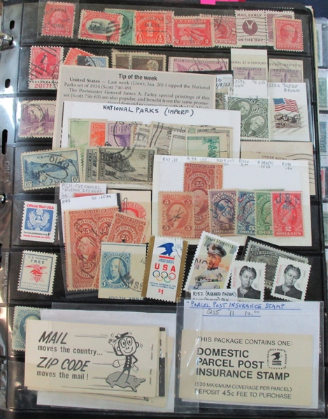 Binder #2 Holding Early to Modern, Back of Book, More! (Est $200-250)
