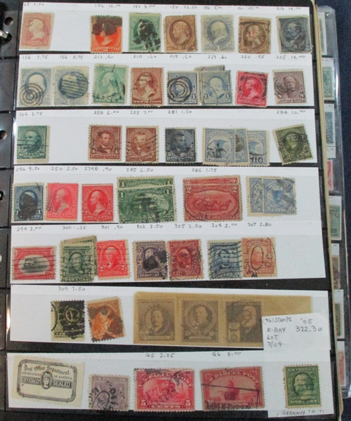 Binder #2 Holding Early to Modern, Back of Book, More! (Est $200-250)