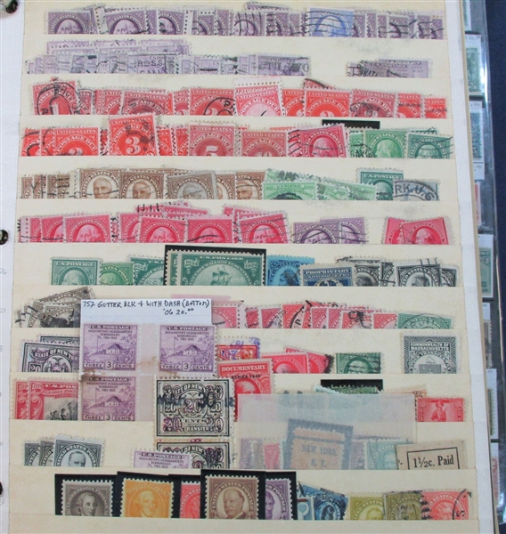 Binder #2 Holding Early to Modern, Back of Book, More! (Est $200-250)