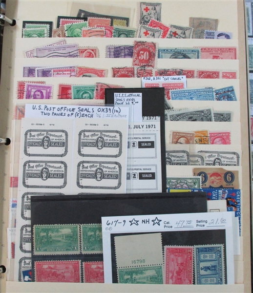 Binder #2 Holding Early to Modern, Back of Book, More! (Est $200-250)