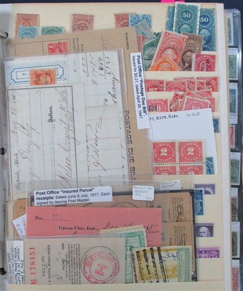 Binder #2 Holding Early to Modern, Back of Book, More! (Est $200-250)