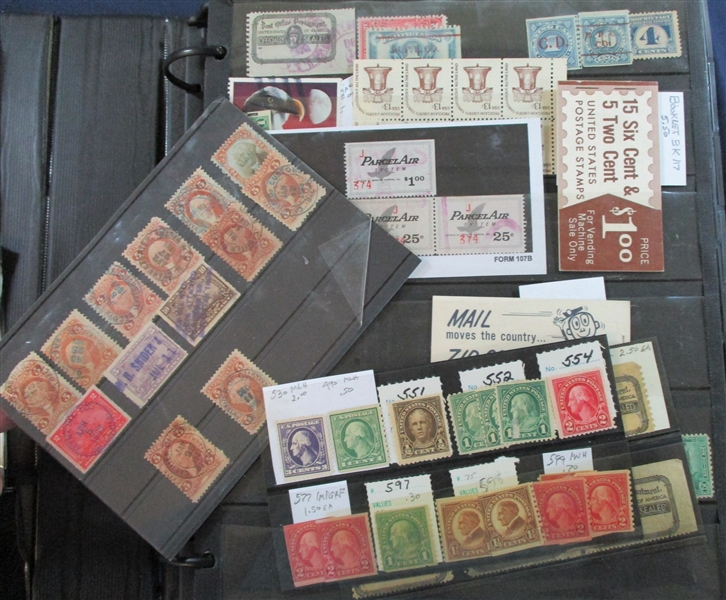 Binder #3 Holding Early to Modern, Back of Book, More! (Est $200-250)