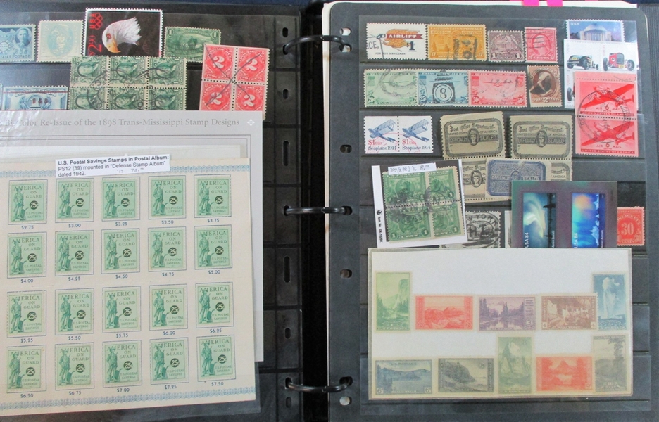 Binder #3 Holding Early to Modern, Back of Book, More! (Est $200-250)