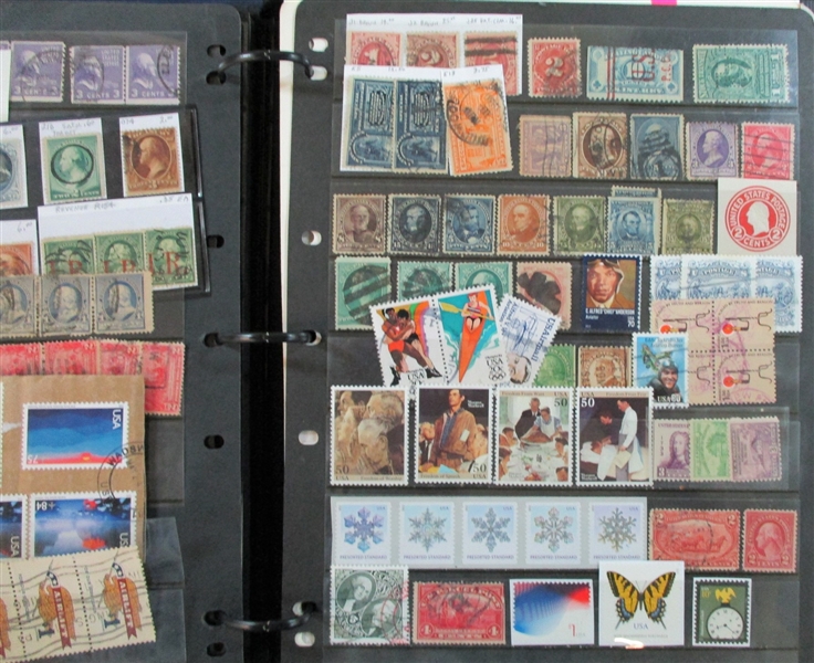 Binder #3 Holding Early to Modern, Back of Book, More! (Est $200-250)