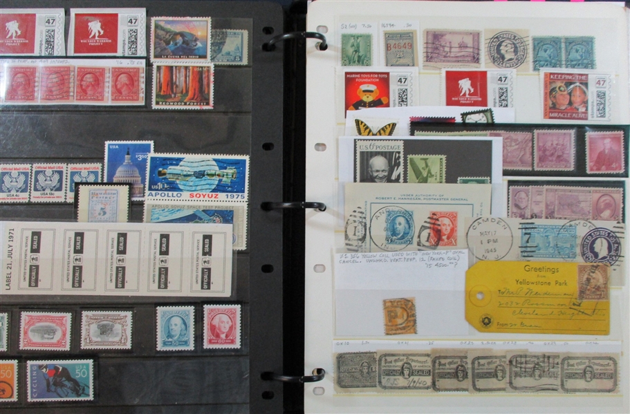 Binder #3 Holding Early to Modern, Back of Book, More! (Est $200-250)