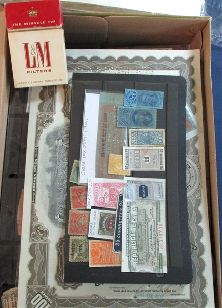 Tobacciana Collection (Est $150-200)