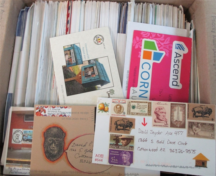 Art Cover Exchange (ACE) Cover Accumulation #2, Mostly #10 Size (Est $150-200