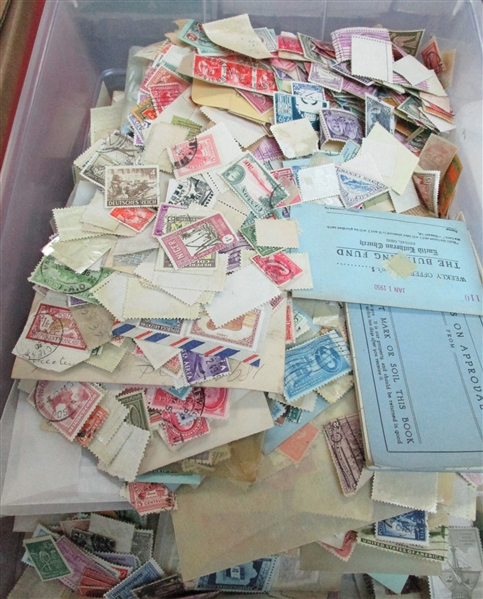 Large Box and a Medium Tub with 1000's - OFFICE PICKUP ONLY!