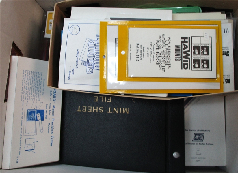 Banker Box with Useable Supplies #1 (Est $100-150)